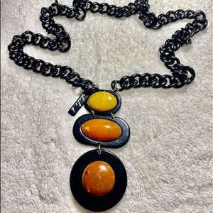 ♥️ Necklace Made in Italy with stone accent design exclusively fr Neiman Marcus